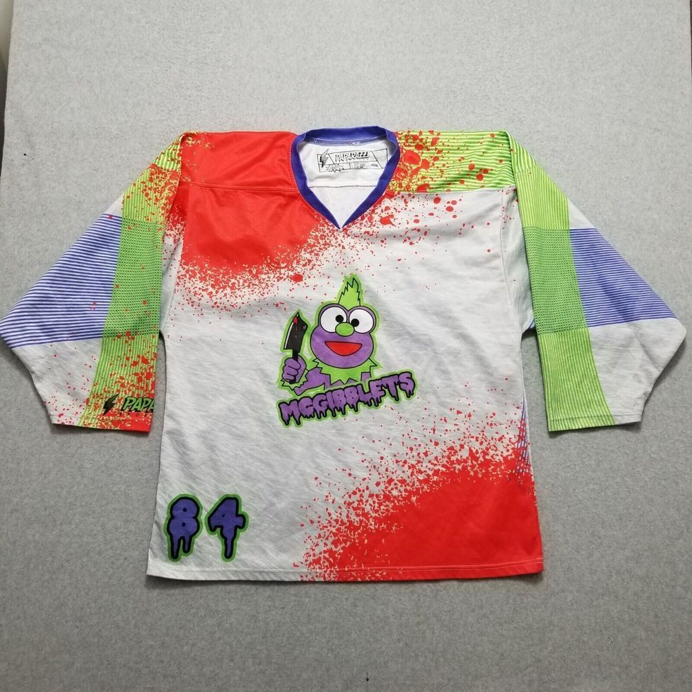 Paparazzi‎ Mcgibblets Mens Jersey Shirt Large All Over Print